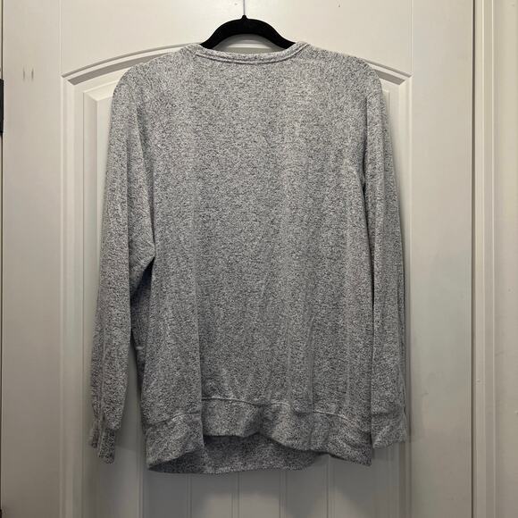 Buffalo David Bitton Women’s Long Sleeve Cozy Crewneck Sweatshirt Size L‎ Gray - Picture 6 of 6